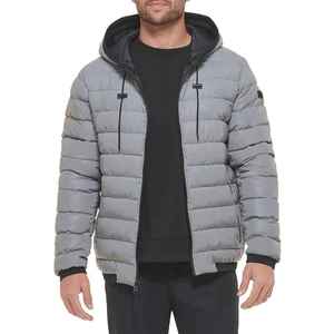 Chaqueta acolchada con capucha informal para hombre hecha a medida OEM, la mejor ropa de calle, ropa de invierno, Chaqueta larga de burbujas para exteriores, nueva condición - Product Image 5