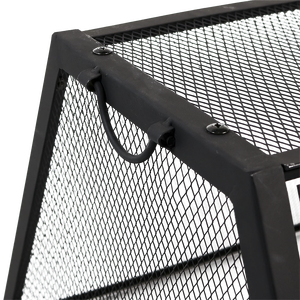 Mobilier d'extérieur moderne table de foyer en acier avec grill et couvercle four à pizza au bois barbecue pour cuisine jardin décor - Product Image 6