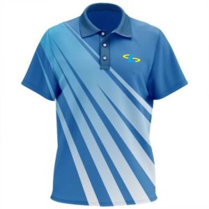 Impression par sublimation personnalisée en gros pour polo à col rabattu, nouveau t-shirt uni en tricot vierge disponible en différentes tailles - Product Image 6