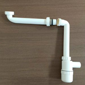 Conector de tubo de codo anticorrosión Co-PE de PVC de alta calidad, diseño moderno para baño, cocina, inodoro, accesorio OEM - Product Image 1