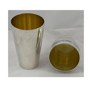 Design Verre en acier inoxydable pur Gobelet à vin vintage Verre à vin Gobelet en gros Inde Fabricant - Product Image 6