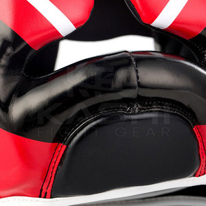 Stylish Premium Quality Leather Portable Long Lasting <b>Training</b> <b>Head</b> Guard for Boxing Kickboxing and Martial Arts Practice - Product Image 6