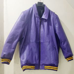 Modèle 2026 tendance, veste en cuir pour homme et femme, nouvelle mode, veste en cuir pour homme, veste en cuir coupe-vent 2025 - Product Image 1