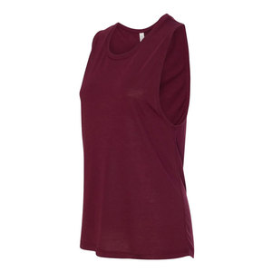 Camisetas sin mangas para mujer, cuello redondo, corte holgado, básicas, informales, de verano - Product Image 5