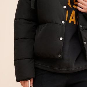 High Quality Women's <b>Winter</b> Puffer Jacket Zipper Closure Loose Fit Customizable Breathable Cotton Windproof Quick Dry 2026 - Product Image 5