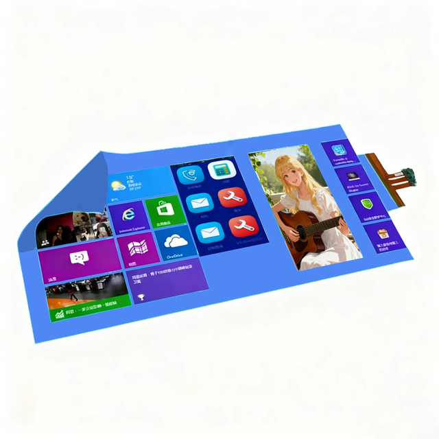Flexible Display Touch 42 Inch Whiteboard PCAP Touch Film Smart TV Interactive Capacitive Touch Foil