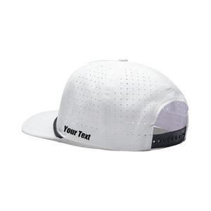 Gorra de Golf de Tela Oxford, Transpirable, con Orificios Cortados con Láser, Impermeable, 5 Paneles, Visera Ligeramente Curvada, Cuerda Personalizada, Estilo Deportivo Unisex, Gorra para el Sol - Product Image 1