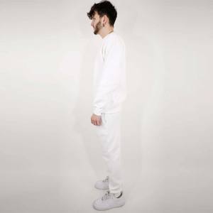 Sweat-shirt en polaire à col ras du cou pour hommes-Doux et confortable, idéal pour les activités de plein air et les tenues d'hiver - Product Image 4