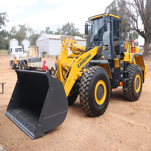 Cargadora retroexcavadora de alto rendimiento y servicio pesado 4x4 con motor de engranajes PLC y bomba de alta eficiencia operativa - Product Image 5