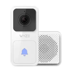 WYZE Video Doorbell with Chime (Horizontal Wedge Included), 1080p HD Video, 3:4 Aspect Ratio: 3:4 Head-to-Toe View