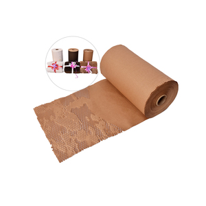 New Hot Honeycomb <b>Wrap</b> <b>Paper</b> Eco-Friendly Kraft Perforated Packing <b>Roll</b> Biodegradable Fully Recyclable - Product Image 2