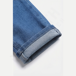 กางเกงยีนส์ผู้ชายทรงสลิมฟิตทันสมัยขายดีที่สุด ทรงปกติ สไตล์ลำลอง สำหรับผู้ชาย ทรงตรง เหมาะกับกิจกรรมกลางแจ้ง กางเกงขายส่ง - Product Image 6