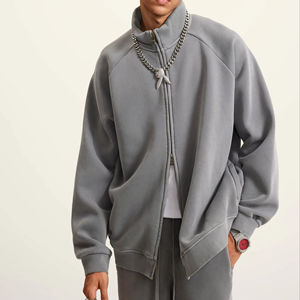 Latest 100% Cotton Blank <b>Thick</b> <b>Fleece</b> Heavy Weight Oversized Custom Print Logo Men Hoodies & Sweatshirts - Product Image 1