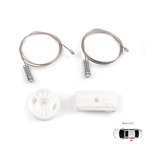 BWR1153ชุดซ่อมเครื่องควบคุมหน้าต่างด้านหลังซ้ายสำหรับ A4 S4 B6 B7 8H7 8HE ขนาด2002-2009 8H0839397 Cabriolet แบบ2ประตู - Product Image 1