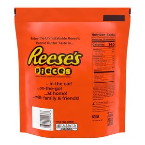 REESE'S PIECES, Cacahuetes con Mantequilla en una Cubierta Crujiente, Bolsa de Dulces a Granel, 48 oz - Product Image 5