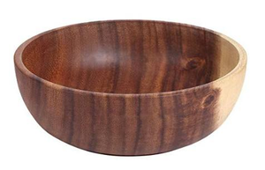 Nouvelle arrivée personnalisé en bois fabriqué meilleure vente à la main en bois bol de service ustensiles de cuisine maison par glowin fashion - Product Image 5