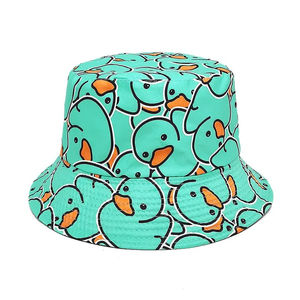 Chapeaux et casquettes imprimés réversibles, design personnalisé, qualité supérieure, pour l'été, chapeau décontracté imprimé à bas prix - Product Image 6