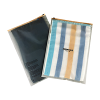 Sacs de rangement ziplock à fermeture éclair transparents épais Paquet de fermeture éclair en plastique transparent robuste Petits sacs en poly Fournisseur de sacs