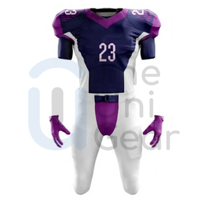 Nueva Llegada: Camisetas y Pantalones de Fútbol Americano para Equipos Unisex - Transpirables, 100% Poliéster, Mangas Cortas, Tallas y Logos Personalizables - Product Image 6