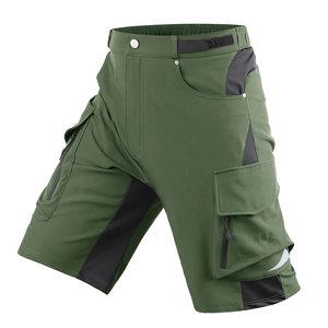 Wholesale Quick Dry Cycling Shorts Sports Breathable Mountain <b>Bike</b> Shorts Stretch MTB Shorts With Zipper <b>Pocket</b> - Product Image 6