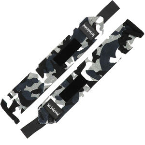 2025 nouveau rose Camouflage coton poignets en vrac Fitness haltérophilie poignets personnalisé croix Fit gymnastique poignets pour les femmes - Product Image 6