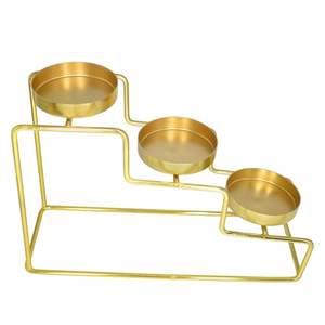 Elegante Candelabro de Metal con Forma Antigua para Decoración del Hogar, Bodas, Cumpleaños, Navidad y Celebraciones de Pascua - Product Image 3