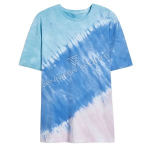 T-shirt de sport d'été pour homme 2026, multicolores, 100 % coton de haute qualité, personnalisable, imprimé tie-dye, séchage rapide, respirant - Product Image 1