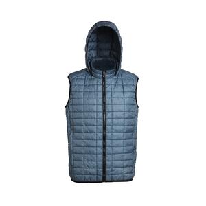Gilet OEM pour hommes avec logo personnalisé Gilet d'extérieur rembourré matelassé sans manches Manteau Gilet de printemps Gilet pour hommes - Product Image 6