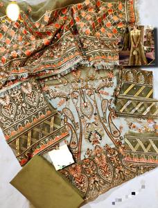 Robe de mariage en Organza indien, dernière édition de mariage, costume pour occasions spéciales, produit à succès, 2022 - Product Image 4