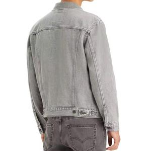 Chaqueta vaquera de manga larga con botones y cuello vuelto de diseño clásico para hombre - Product Image 2