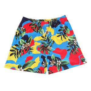 Pantalones cortos de baño ecológicos de alta calidad para hombre, pantalones cortos de playa antiarrugas estampados transpirables con cordón de una sola capa de poliéster 100% - Product Image 4