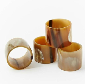 Anillo Natural hecho con cuerno de buey, tamaño personalizado con pulido brillante, la mejor calidad, anillo de cuerno de vaca de búfalo Natural, anillo de joyería de cuerno - Product Image 4