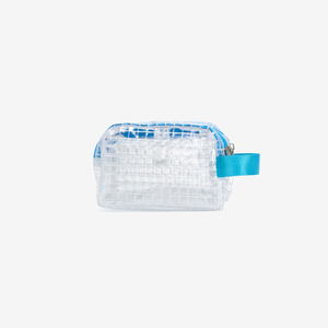 Simple Short Portable PVC Double Zipper Storage Bag 4 Inch Unisex with Custom Logo & Customized Service for Daily Use & Gift - Product Image 3