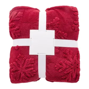 Valsatra RPET Christmas Blanket Eco-Friendly Gadgets for Holiday Decor - Product Image 3
