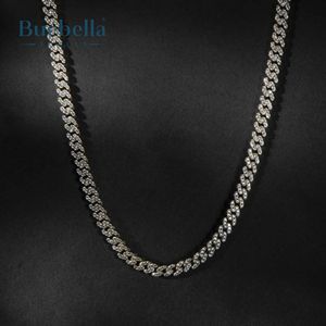 Collier étoile quadrangulaire glacée de 8mm plaqué or 14 carats Offre Spéciale et argent 925 pour hommes bijoux fins par colliers Moissanite - Product Image 3
