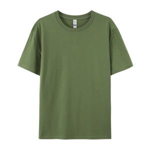 Premium personnaliser hommes décontracté été o-cou t-shirt ample plaine à manches courtes chemise en plein air mode lavage à l'acide vêtements de tous les jours - Product Image 4
