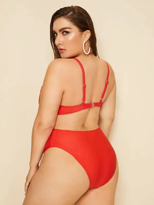 Logo/étiquette robe de plage sexy dames femmes maillot de bain maillot de bain Bikini ensemble maillots de bain vêtements de plage - Product Image 4