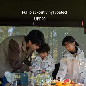 Faible coût grand espace YOHO été Camping en plein air tentes confortable Oxford tissu étanche Portable anti-moustiques abri solaire - Product Image 6