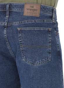 กางเกงขาสั้นผ้ายีนส์เอวยางยืดสำหรับผู้ชายกางเกงยีนส์สีน้ำเงินระบายอากาศมีกระเป๋า5กระเป๋าสไตล์คลาสสิก/กางเกงขาสั้นผ้าเดนิม - Product Image 4