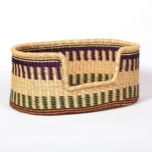 Seagrass straw pet baskets nest top selling pets products handwoven <b>dog</b> cat bed basket in sea <b>grass</b> - Product Image 4