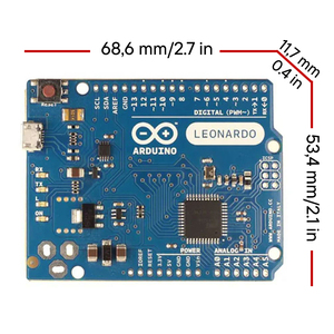 Placa de Desarrollo de Microcontrolador Leonardo R3 ATmega32U4 con 32 KB de Memoria Flash y 20 Pines de E/S Digitales para Prototipos - Product Image 4
