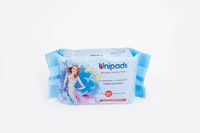 Serviettes hygiéniques en tissu réutilisables respirantes à bas prix, bleues, très absorbantes et lavables, par les exportateurs