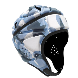 Rugby Helmets Ergonomic Fit Head Protection Gear Shock Absorbing Material Adjustable Straps For Secure Wear - Product Image 1