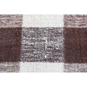 พรมตุรกีขนาด 6.1x8.2 ฟุต, พรมคิลิม, พรมลายต้นไม้สีน้ำตาลทำจากขนสัตว์ - Product Image 5