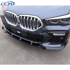 Kits de carrocería de coche ABS negro brillante, alerón de parachoques delantero, divisor de labios de barbilla para <span class=keywords><strong>BMW</strong></span> <span class=keywords><strong>X5</strong></span> G05 M Sport 25d 30Li <span class=keywords><strong>40i</strong></span> 45e 50i 60i 2019-2022 - Product Image 5