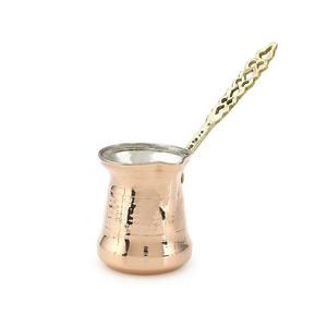 เครื่องชงกาแฟตุรกีอาหรับของขวัญที่บ้านเครื่องครัวทองแดงสีเงินดีไซน์ทันสมัยที่อุ่นกาแฟชาโลหะ - Product Image 5