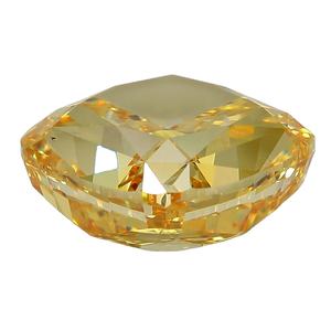 Diamant de coussin créé par laboratoire jaune fantaisie de 9,61 ct - Product Image 2