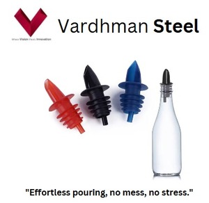 Boquilla de botella vertedora de licor de plástico con logotipo personalizado para uso en fiestas-Boquilla de vertido Topper de botella - Product Image 2