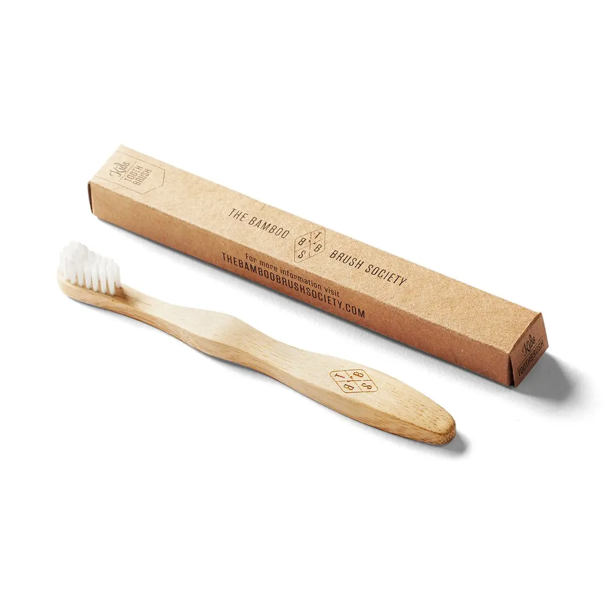 Spazzolino da denti in bambù naturale ecologico spazzolino da denti con Logo personalizzato all'ingrosso spazzolini da denti in legno di bambù