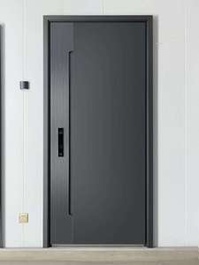 <span class=keywords><strong>Porte</strong></span> <span class=keywords><strong>d</strong></span>'<span class=keywords><strong>entrée</strong></span> de sécurité en acier durable, adaptée à la prévention des cambraies à domicile. <span class=keywords><strong>Porte</strong></span> en acier robuste et élégante - Product Image 1
